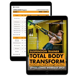 TRX Suspension Trainer Total Body Transform Workout Program