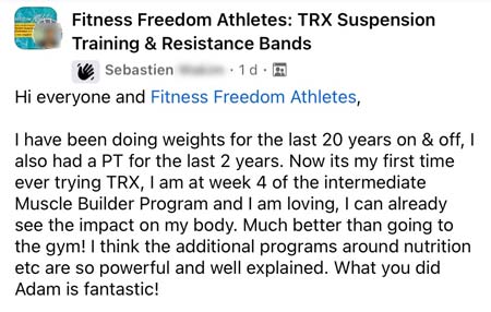 Fitness Freedom Athletes Review