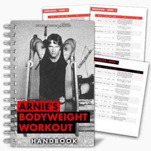 Arnold bodyweight workout plan handbook