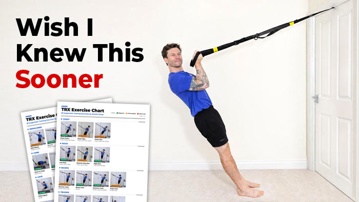 TRX Exercise Chart: 35 Suspension Training Exercises (List With Pictures)