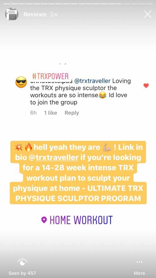 Review for Fitness Freedom Athletes with Coach Adam (aka TRX Traveller)