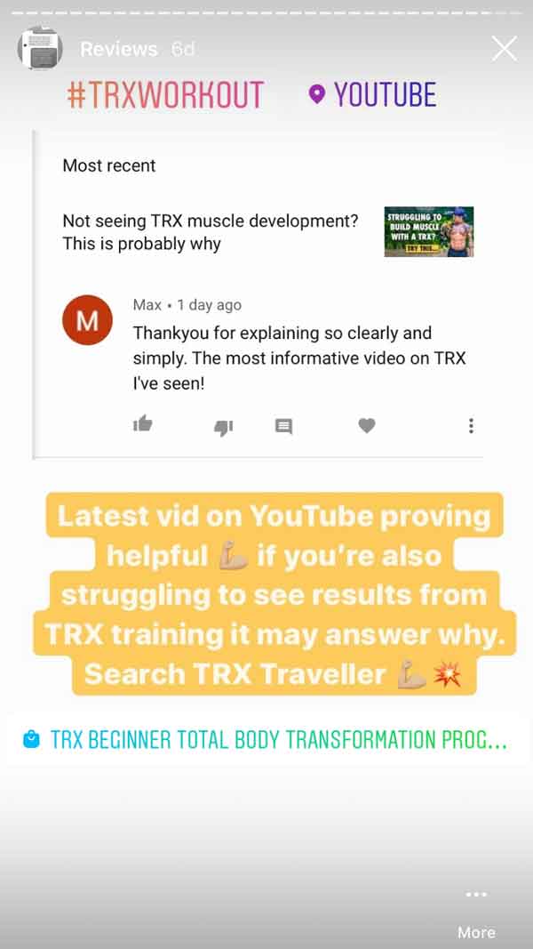 Review for Fitness Freedom Athletes with Coach Adam (aka TRX Traveller)