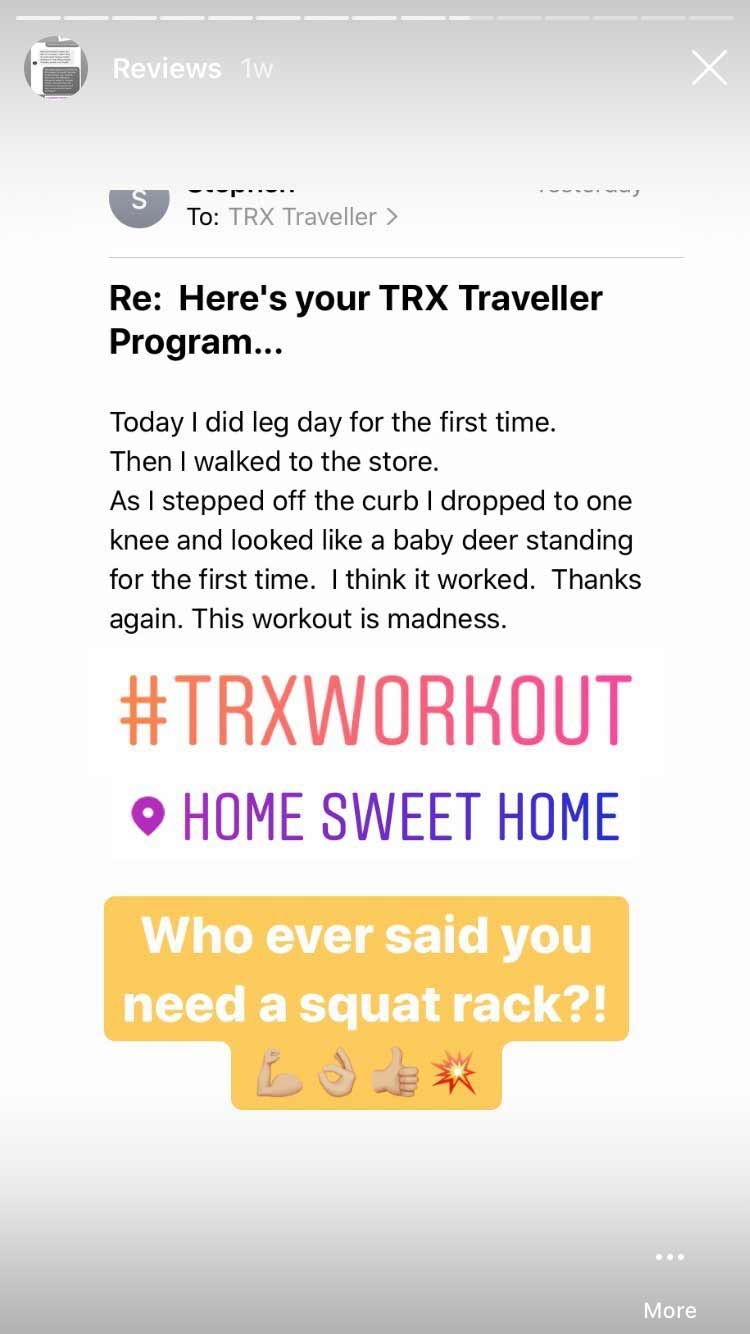 Review for Fitness Freedom Athletes with Coach Adam (aka TRX Traveller)