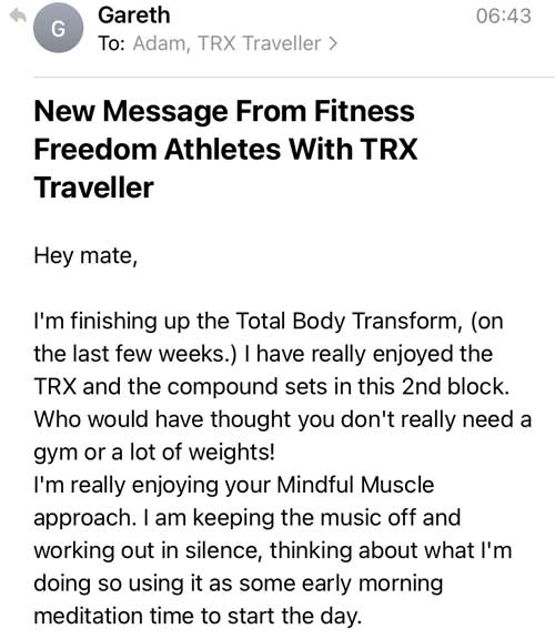 TRX Traveller reviews