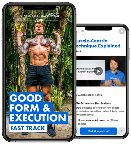 Resistance Band Training Good Form and Execution Fast Track