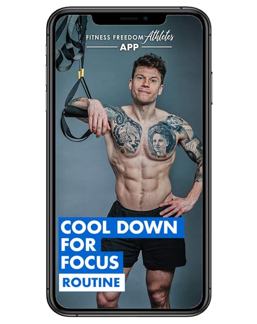 Cool down for focus routine