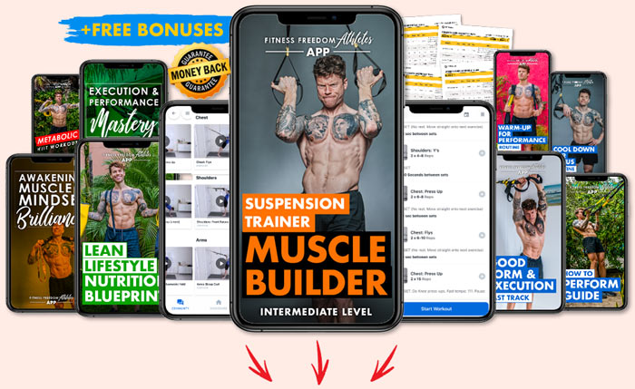 Suspension Trainer Muscle Builder Workout & Exercise Program