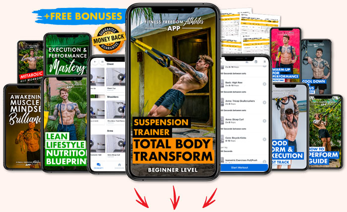TRX Suspension Trainer Total Body Transform Workout Program