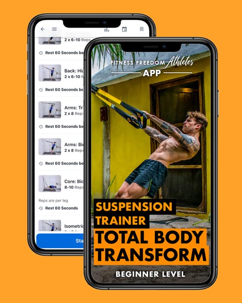 TRX Suspension Trainer Total Body Transform Workout Program