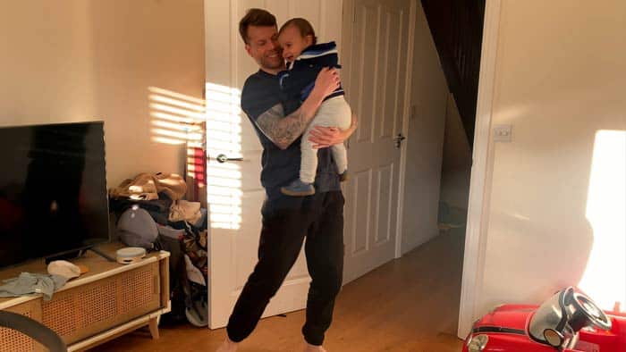 Carrying a child