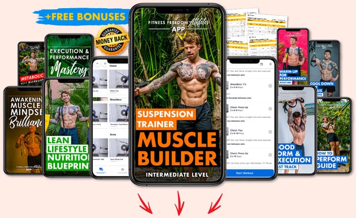 TRX Suspension Trainer Muscle Builder Workout & Exercise Program