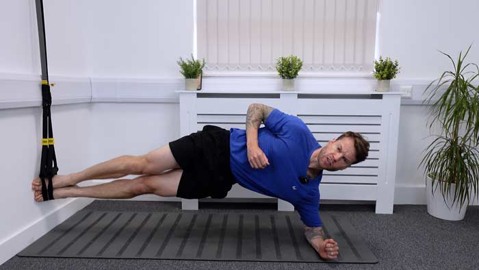 TRX Core Exercise - Side Planks