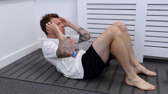 abdominal crunches