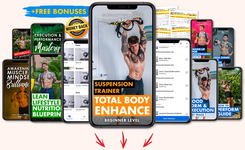 Suspension training total body enhance program beginner level