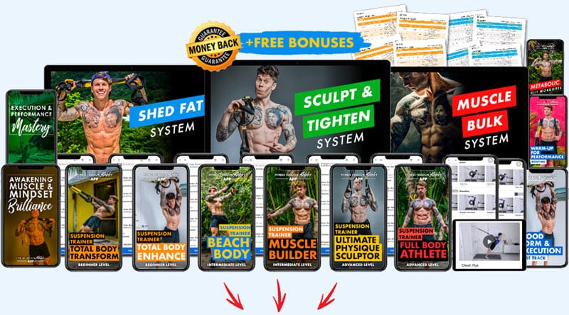 Ultimate Suspension Training Fitness Bundle