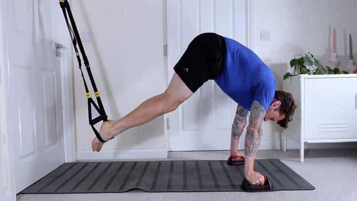 TRX Pike Press Plank