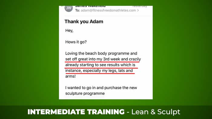 Fitness Freedom athletes program review