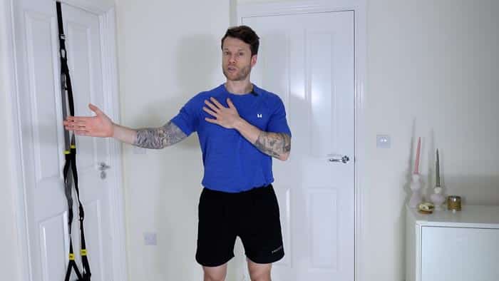 TRX Chest Press technique