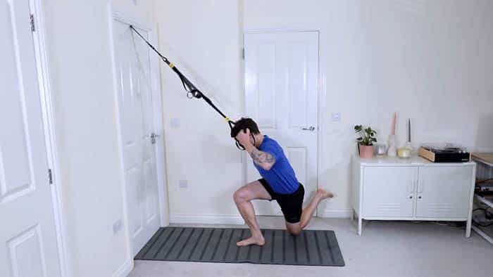 range of motion lunge