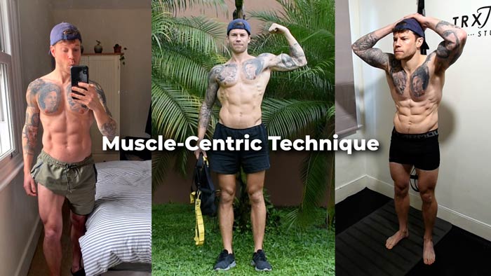 Muscle Centric TRX suspension Training Technique