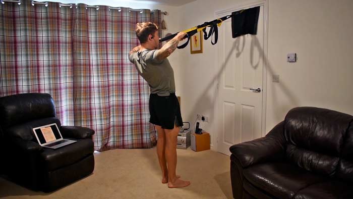 TRX facepulls exercise