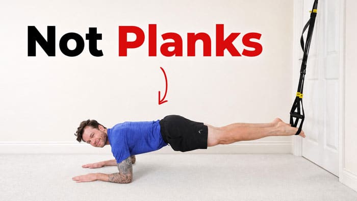 Why Planks Leave a Core Strength Gap (2 TRX Exercises That Don't)