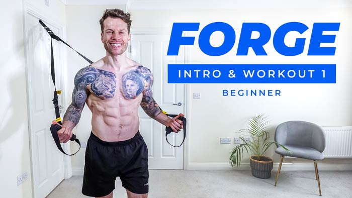 FORGE: 30 Free Beginner TRX Full Body Workouts to Forge a Strong Body