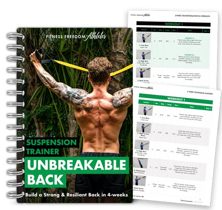Unbreakable Back 4 week TRX workout Plan
